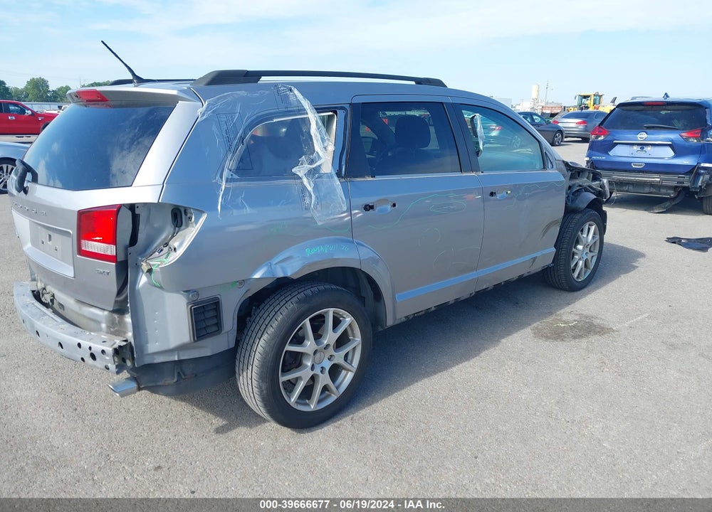 2016 DODGE JOURNEY SXT VIN: 3C4PDCBGXGT167297