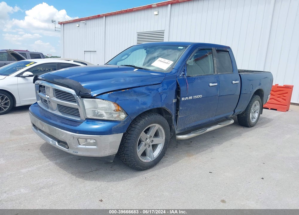 2011 RAM 1500 SLT VIN: 1D7RV1GT5BS576338
