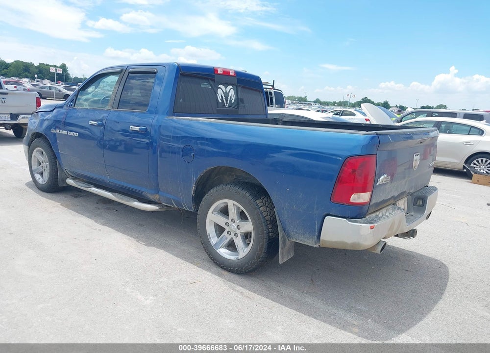 2011 RAM 1500 SLT VIN: 1D7RV1GT5BS576338