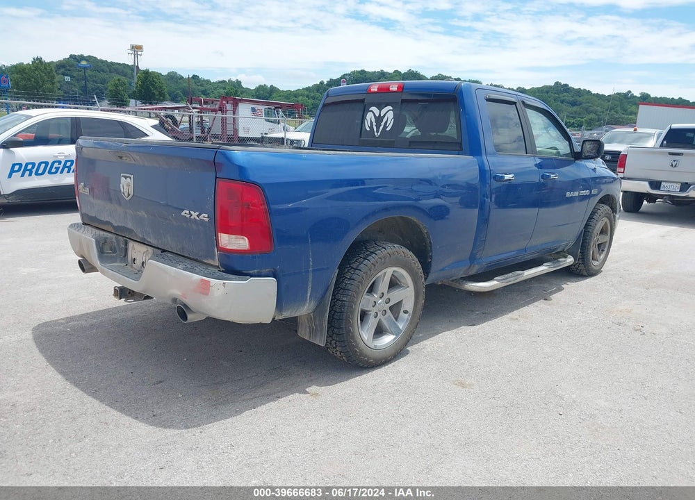 2011 RAM 1500 SLT VIN: 1D7RV1GT5BS576338