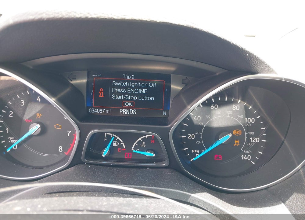 2019 FORD ESCAPE TITANIUM VIN: 1FMCU0J91KUC29373