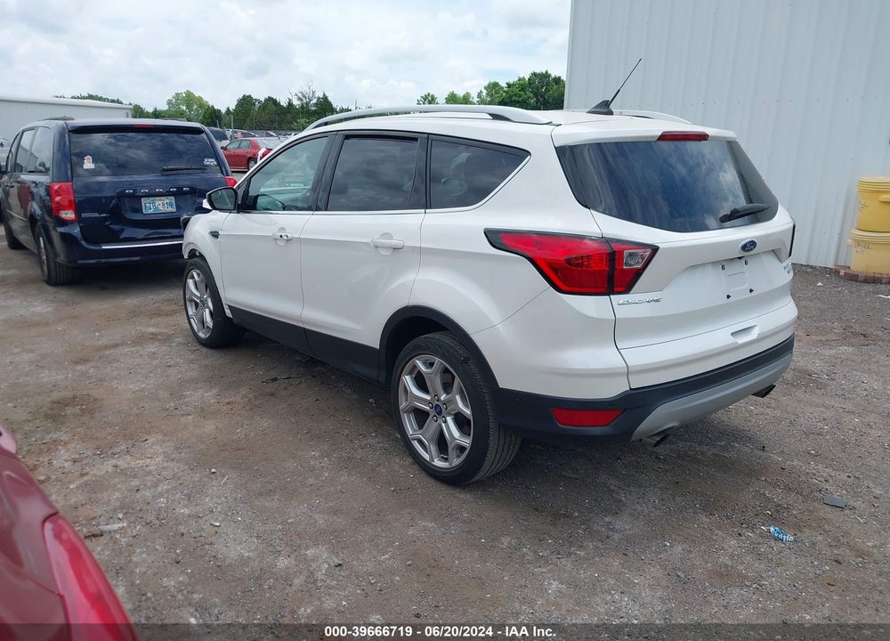 2019 FORD ESCAPE TITANIUM VIN: 1FMCU0J91KUC29373