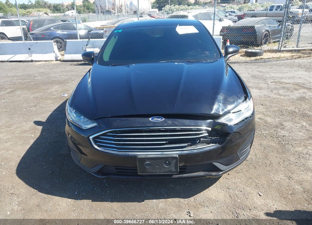 2019 FORD FUSION SE VIN: 3FA6P0HD1KR284759