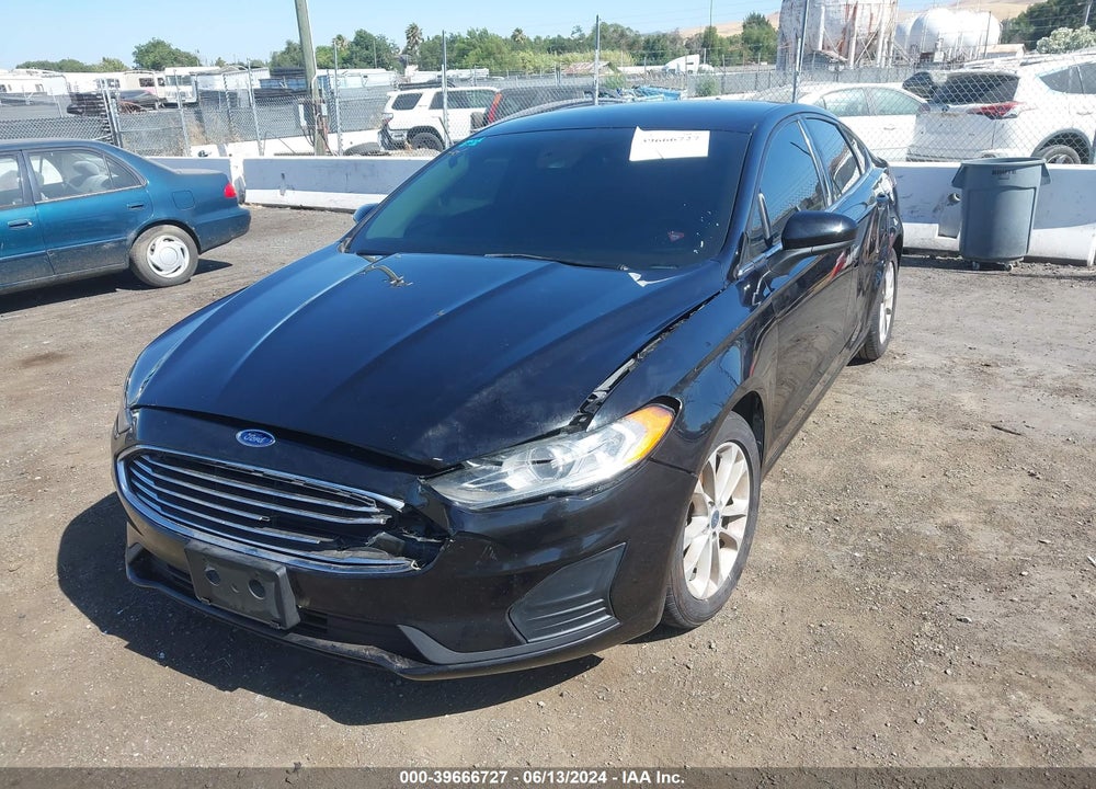2019 FORD FUSION SE VIN: 3FA6P0HD1KR284759