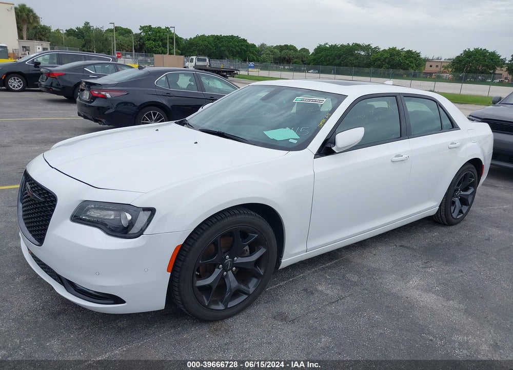 2022 CHRYSLER 300 S VIN: 2C3CCABG2NH262792