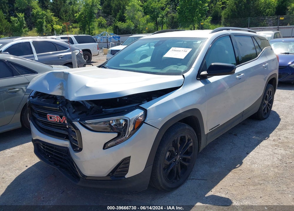 2021 GMC TERRAIN FWD SLE VIN: 3GKALMEV3ML341168