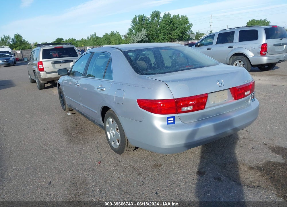 2005 HONDA ACCORD 2.4 LX VIN: 1HGCM564X5A014600
