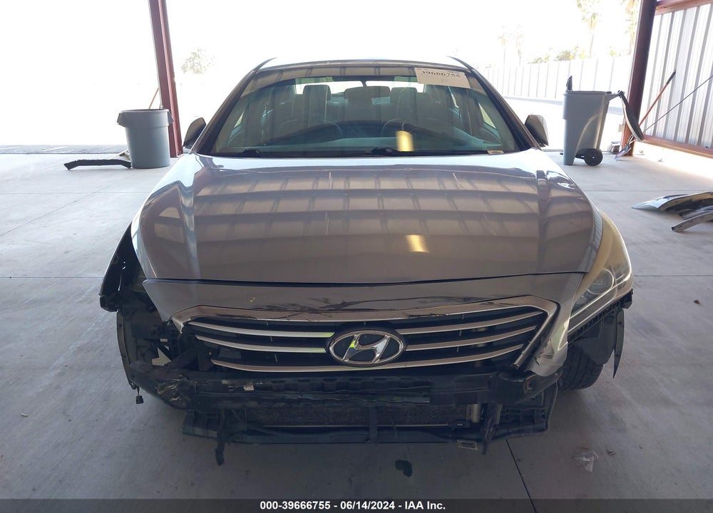 2015 HYUNDAI SONATA SE VIN: 5NPE24AF7FH130329