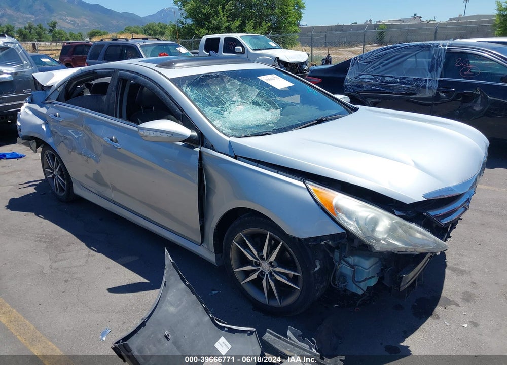 2014 HYUNDAI SONATA VIN: 5NPEC4ABXEH839006