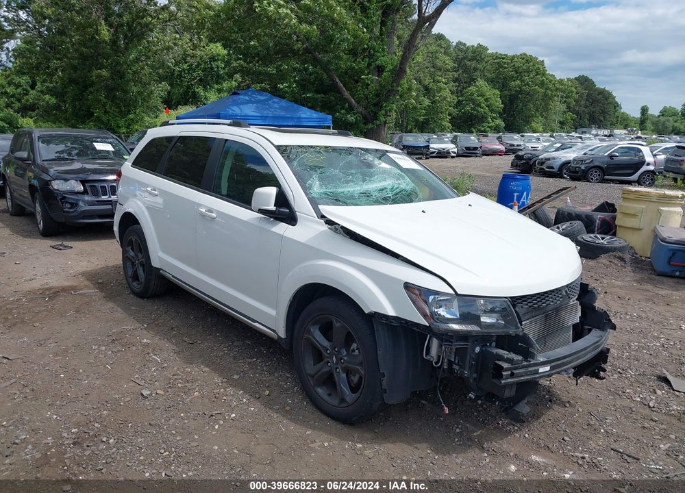 2020 DODGE JOURNEY CROSSROAD VIN: 3C4PDCGB2LT212627
