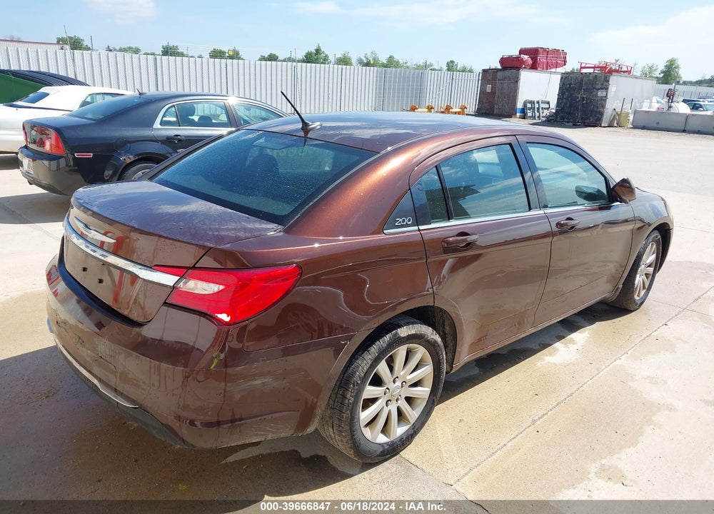 2012 CHRYSLER 200 VIN: 1C3CCBBB6CN226649