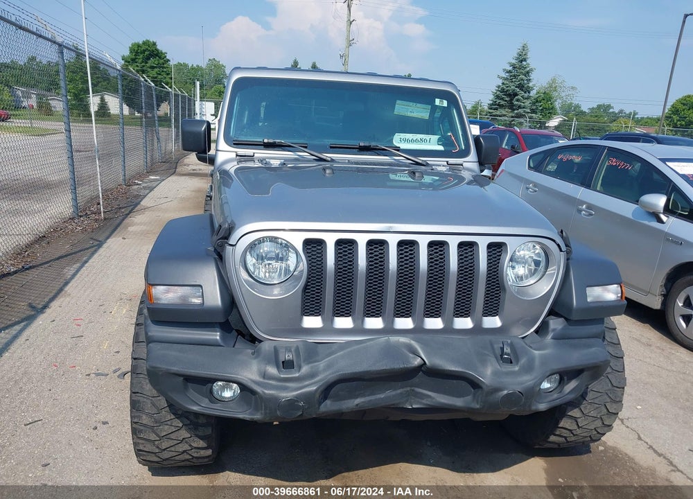 2018 JEEP WRANGLER UNLIMITED SPORT S 4X4 VIN: 1C4HJXDNXJW302974
