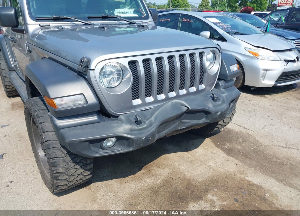 2018 JEEP WRANGLER UNLIMITED SPORT S 4X4 VIN: 1C4HJXDNXJW302974