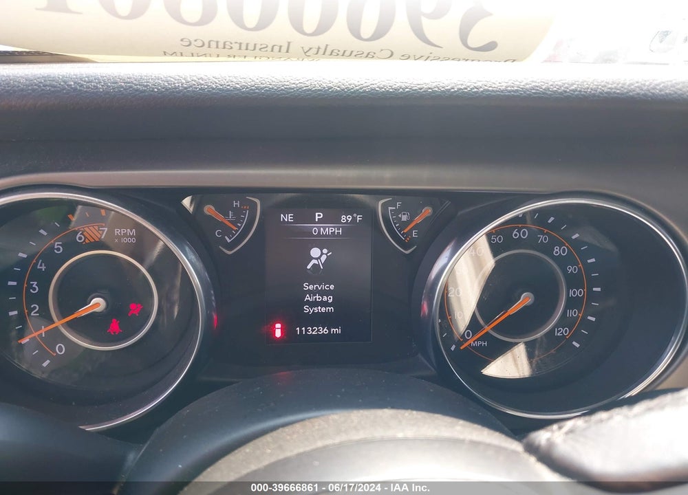 2018 JEEP WRANGLER UNLIMITED SPORT S 4X4 VIN: 1C4HJXDNXJW302974
