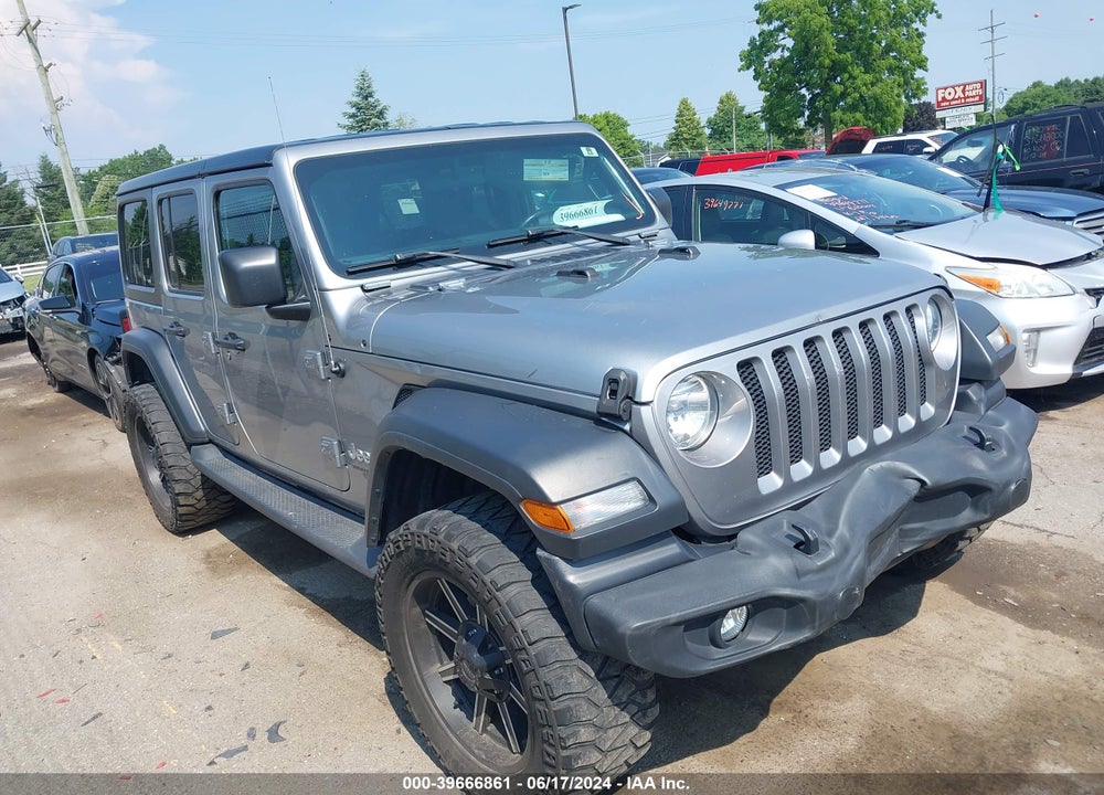 2018 JEEP WRANGLER UNLIMITED SPORT S 4X4 VIN: 1C4HJXDNXJW302974