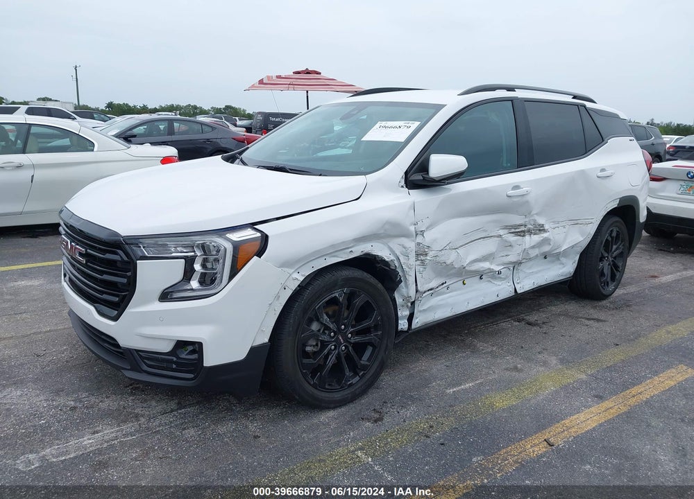 2022 GMC TERRAIN FWD SLT VIN: 3GKALPEV6NL207421