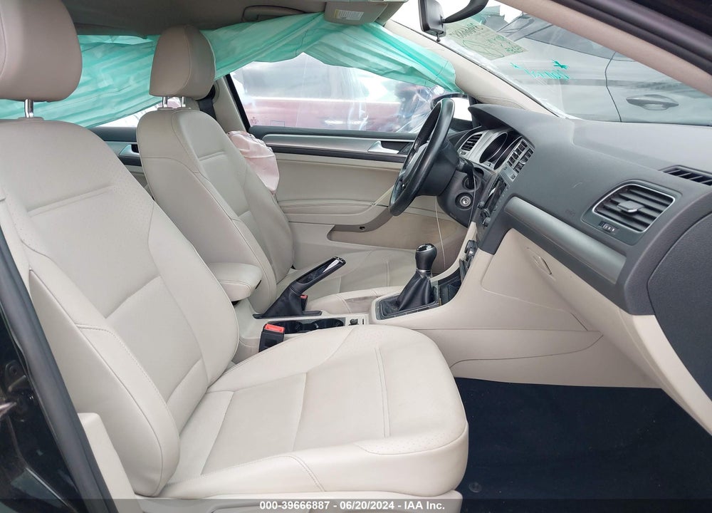 2015 VOLKSWAGEN GOLF TDI S 4-DOOR VIN: 3VWRA7AU3FM064437