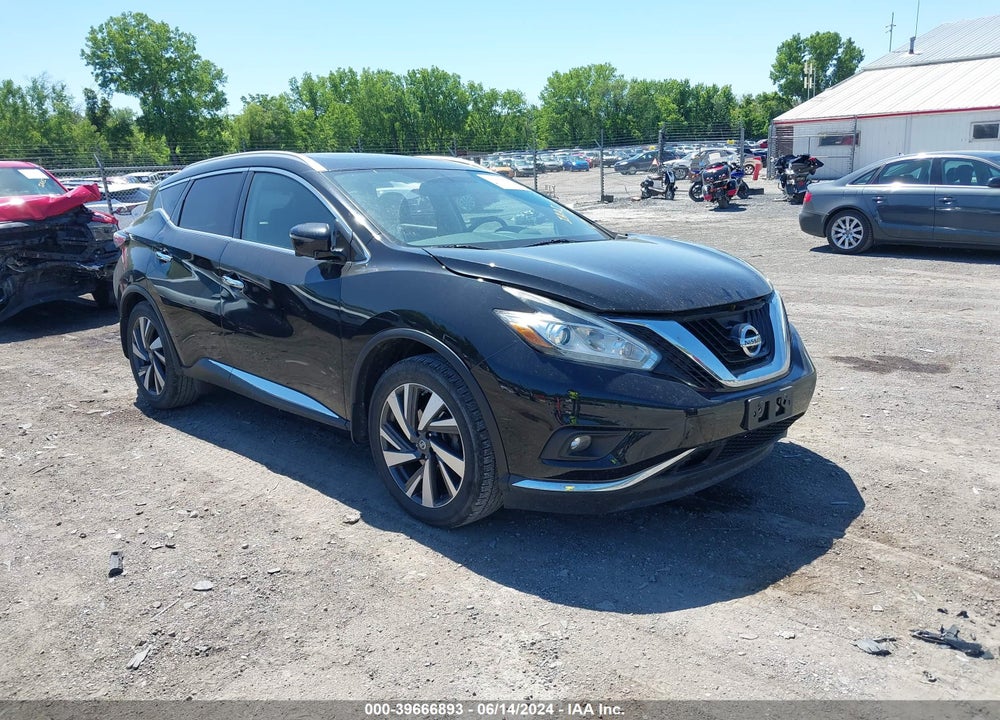 2017 NISSAN MURANO PLATINUM VIN: 5N1AZ2MH0HN203566