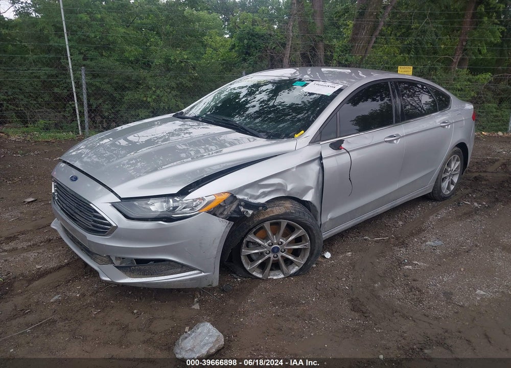 2017 FORD FUSION SE VIN: 3FA6P0H71HR231529