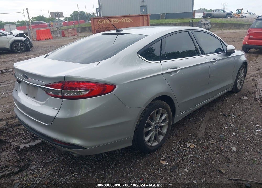 2017 FORD FUSION SE VIN: 3FA6P0H71HR231529