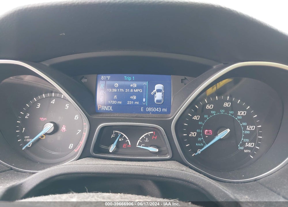 2014 FORD FOCUS SE VIN: 1FADP3F27EL161240