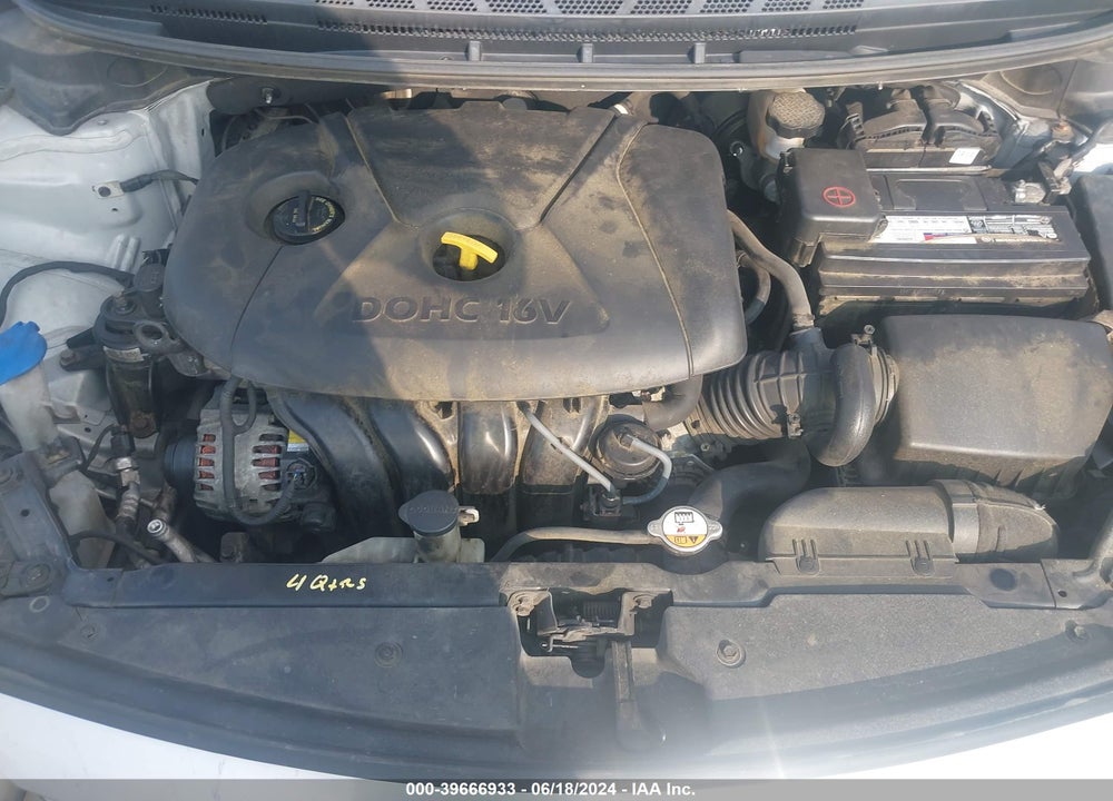 2015 KIA FORTE LX VIN: KNAFX4A61F5272842