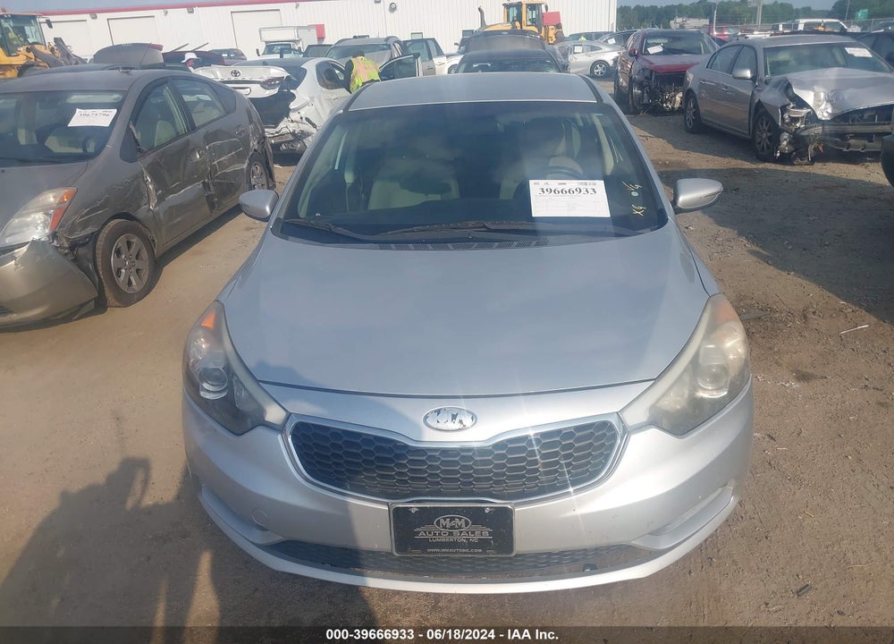 2015 KIA FORTE LX VIN: KNAFX4A61F5272842