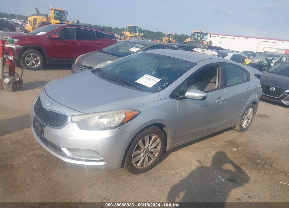 2015 KIA FORTE LX VIN: KNAFX4A61F5272842