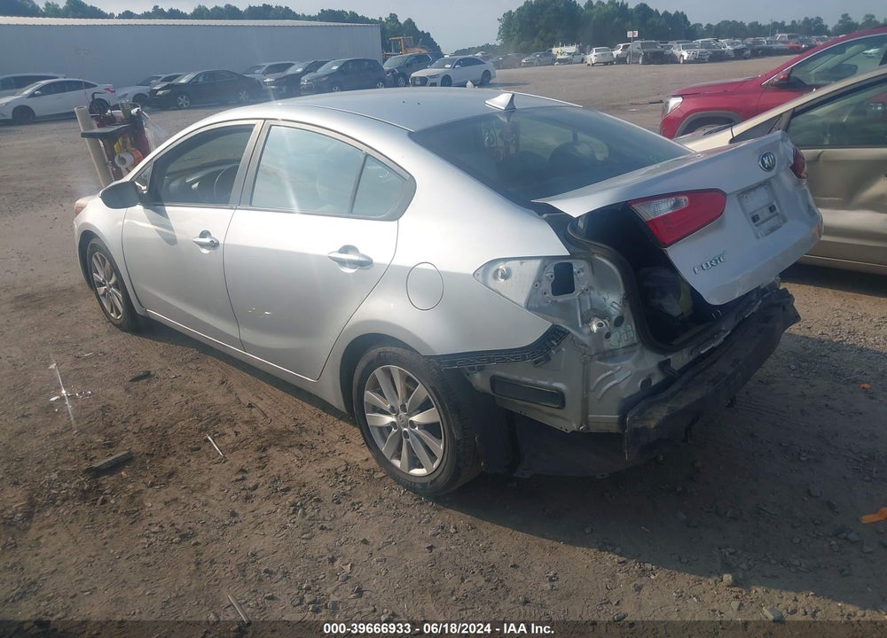 2015 KIA FORTE LX VIN: KNAFX4A61F5272842