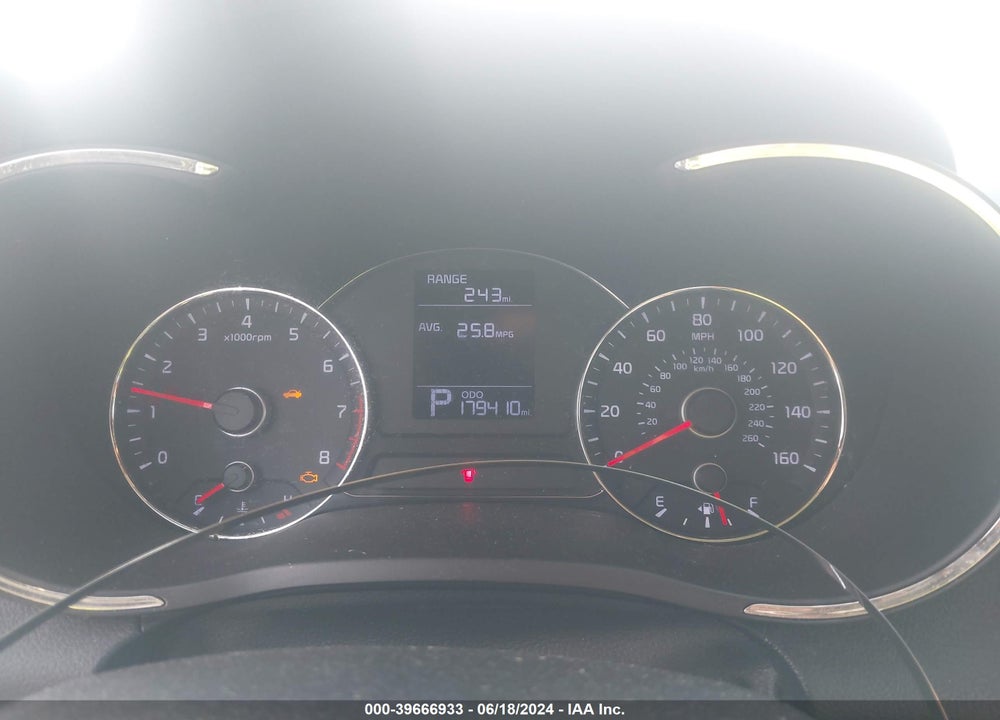 2015 KIA FORTE LX VIN: KNAFX4A61F5272842