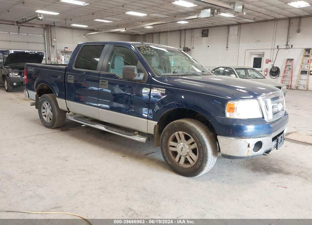 2008 FORD F-150 60TH ANNIVERSARY/FX4/KING RANCH/LARIAT/LIMITED/XLT VIN: 1FTPW145X8FB61604