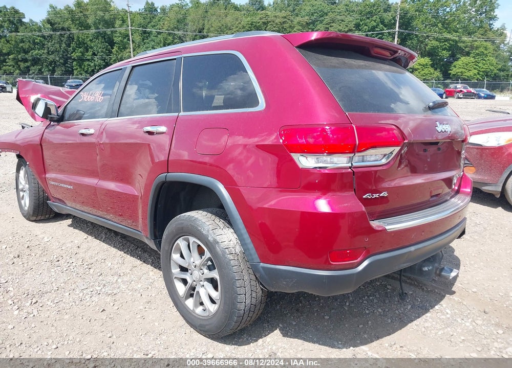 2015 JEEP GRAND CHEROKEE VIN: 1C4RJFBG7FC216128
