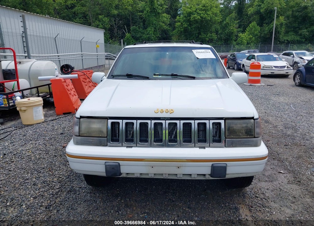 1993 JEEP GRAND CHEROKEE LIMITED VIN: 1J4GZ78S9PC118585