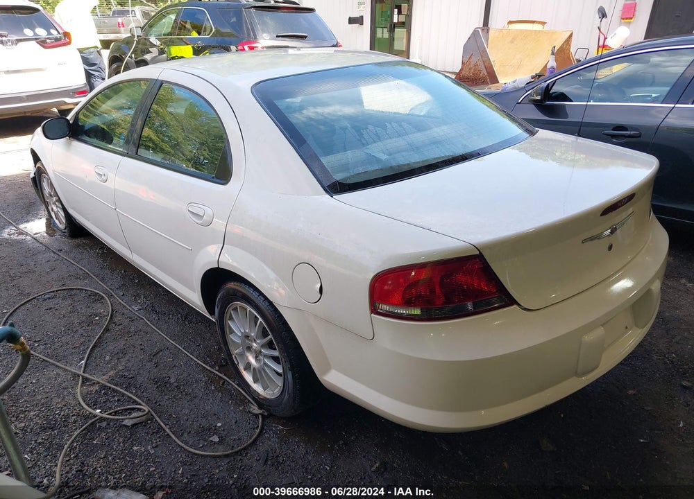 2004 CHRYSLER SEBRING LX VIN: 1C3EL46X04N291010