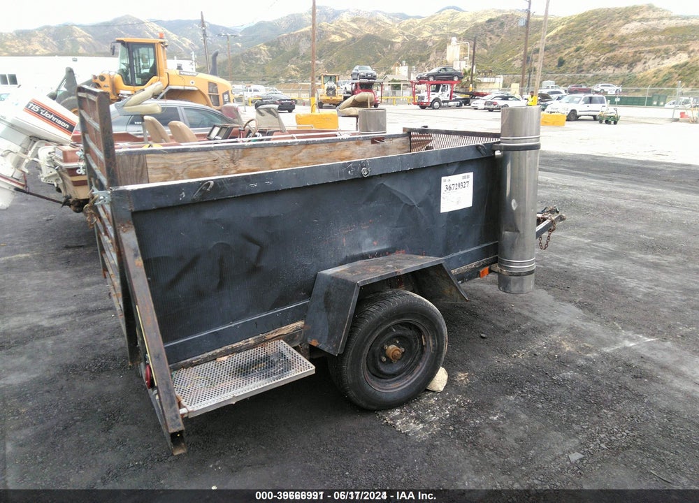 1961 CAM TRAILERS 4X10 VIN: 00000000002523500