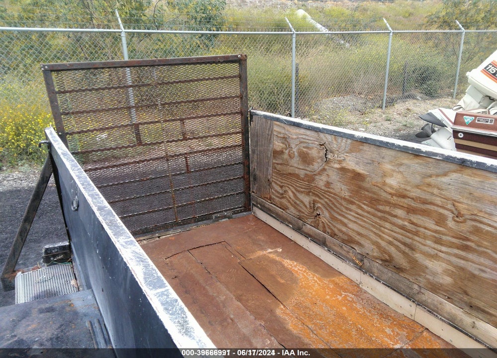 1961 CAM TRAILERS 4X10 VIN: 00000000002523500