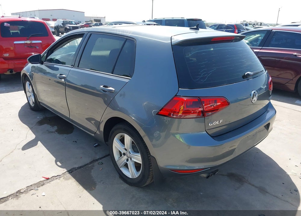 2017 VOLKSWAGEN GOLF TSI S 4-DOOR/TSI SE 4-DOOR/TSI SEL 4-DOOR/TSI WOLFSBURG EDITION 4-DOOR VIN: 3VW217AU2HM032826