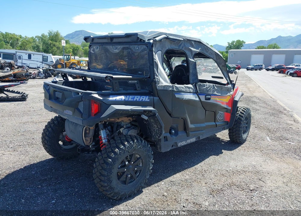 2022 POLARIS GENERAL XP 4 1000 TRAILHEAD EDITION VIN: 3NSGMK998NH666003