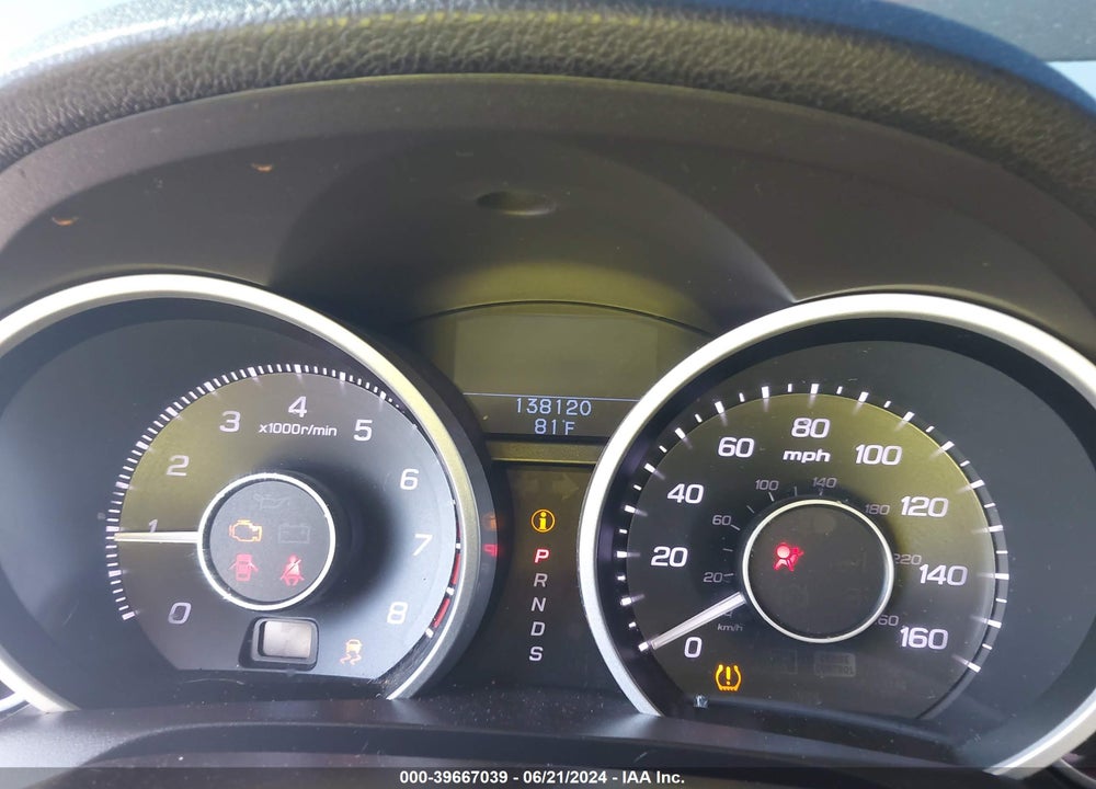 2011 ACURA ZDX VIN: 2HNYB1H41BH500218