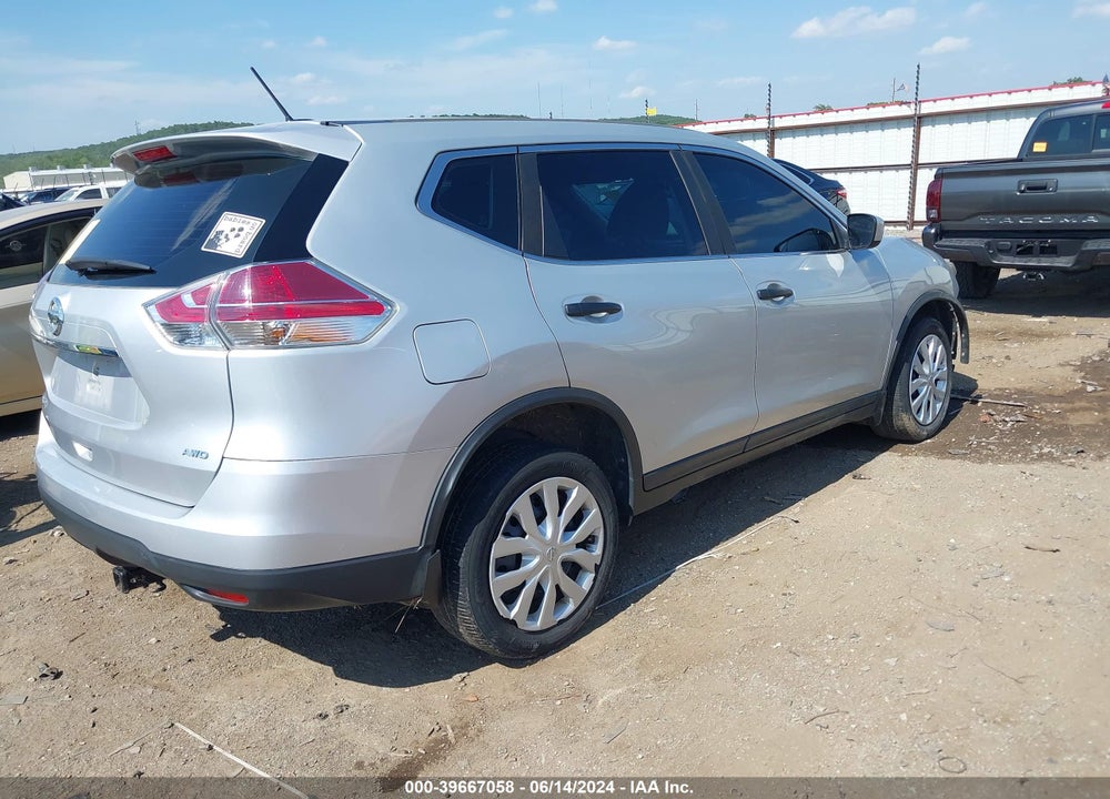 2016 NISSAN ROGUE S/SL/SV VIN: 5N1AT2MV4GC798259