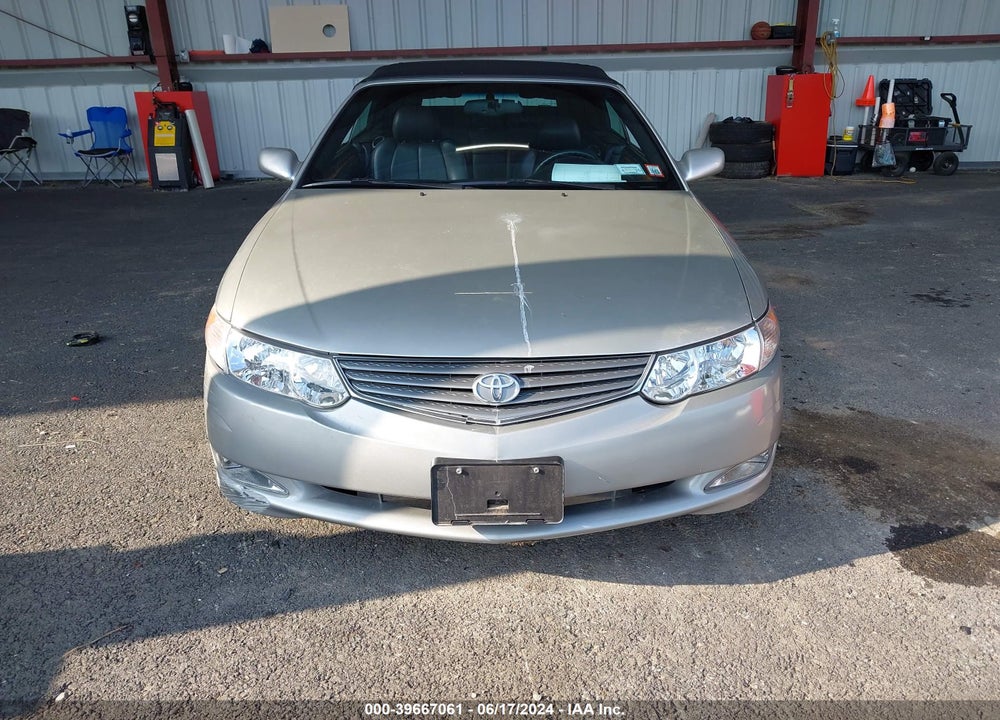 2003 TOYOTA CAMRY SOLARA SLE V6 VIN: 2T1FF28P33C607851