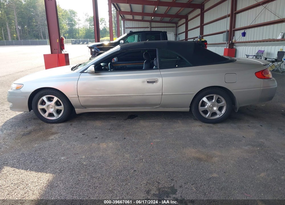 2003 TOYOTA CAMRY SOLARA SLE V6 VIN: 2T1FF28P33C607851