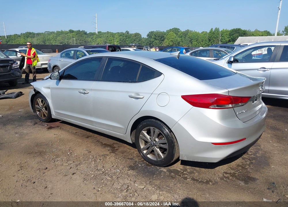 2018 HYUNDAI ELANTRA VALUE EDITION VIN: 5NPD84LF0JH393374