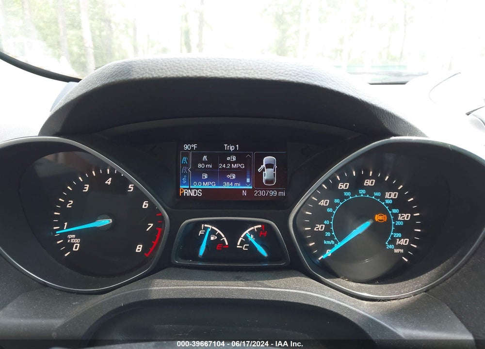 2014 FORD ESCAPE TITANIUM VIN: 1FMCU0JX9EUA89463