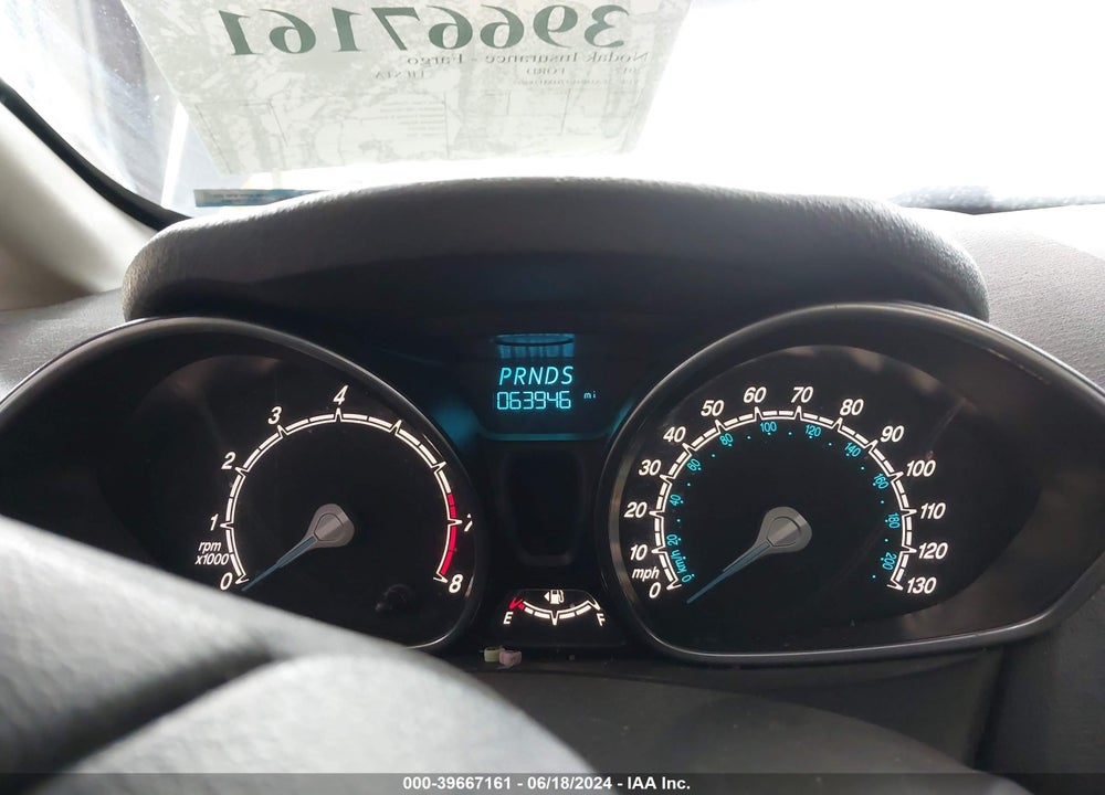 2017 FORD FIESTA SE VIN: 3FADP4EJ7HM118695