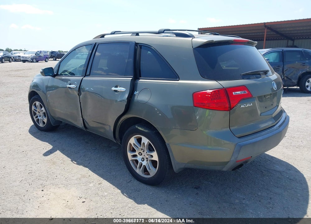 2007 ACURA MDX VIN: 2HNYD28277H508085