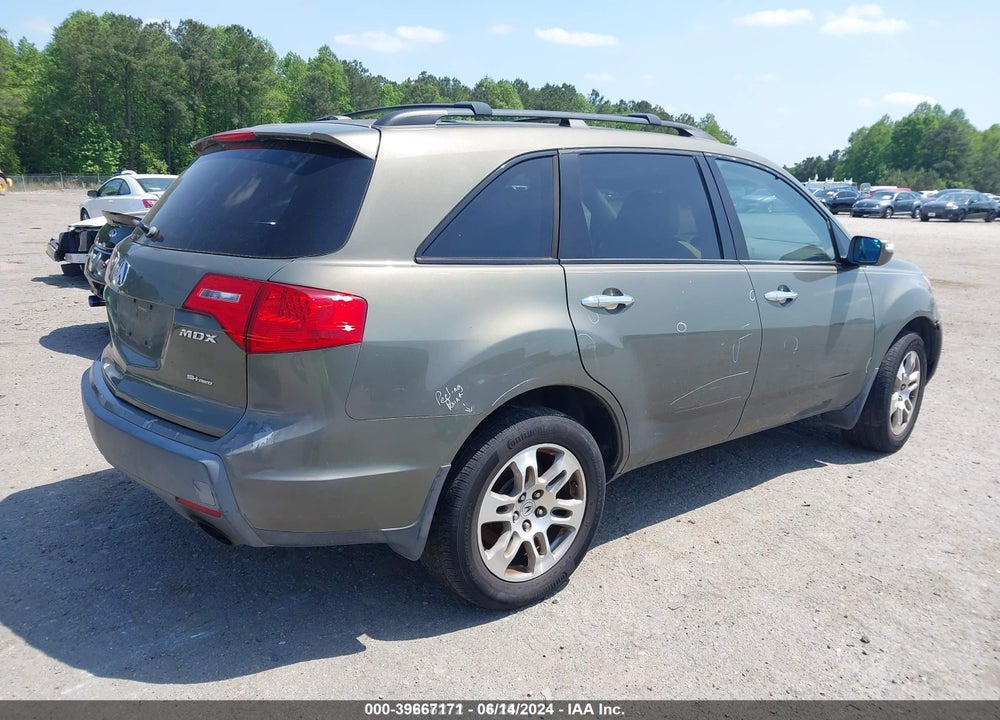 2007 ACURA MDX VIN: 2HNYD28277H508085
