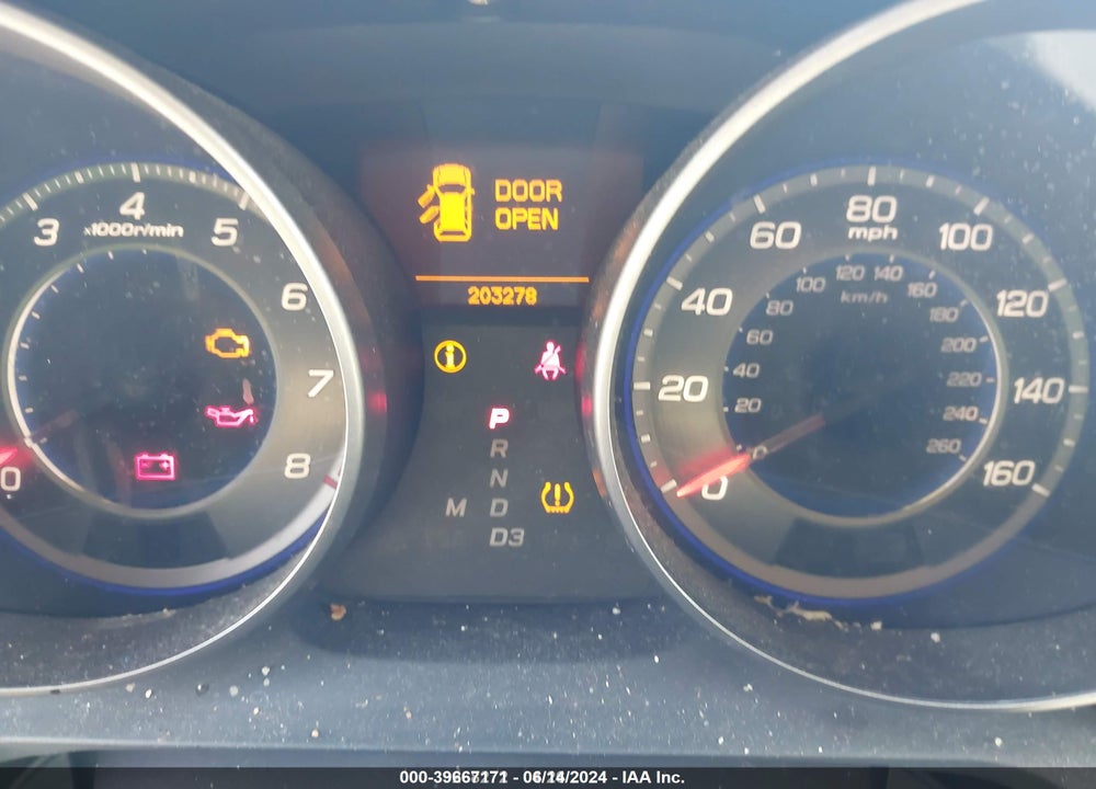 2007 ACURA MDX VIN: 2HNYD28277H508085