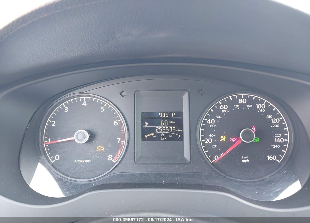 2014 VOLKSWAGEN JETTA 2.0L S VIN: 3VW2K7AJ7EM393712