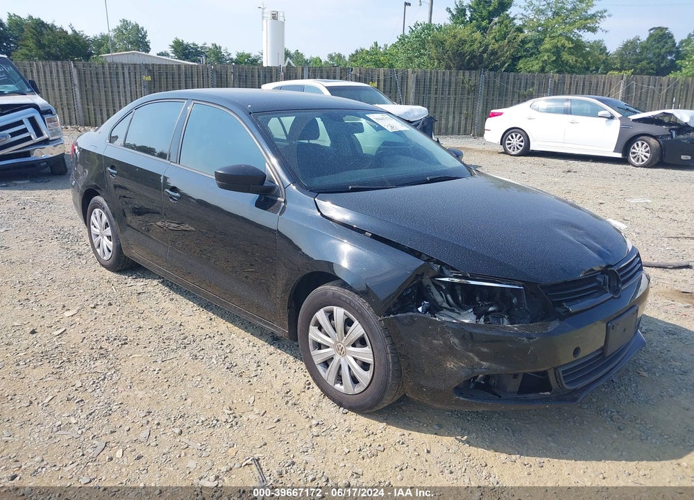 2014 VOLKSWAGEN JETTA 2.0L S VIN: 3VW2K7AJ7EM393712